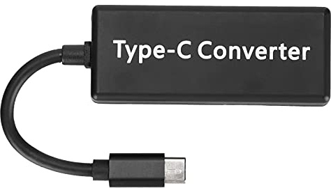 Type C Adapter, Adapter for MagSafe 2/1 to Type‑C Converter for/Game Consoles/Mobile Phones/Notebooks(black)
