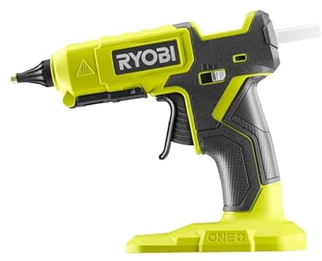 RYOBI ONE+ 18V Cordless doppia temperatura pistola colla (solo utensile) con punte