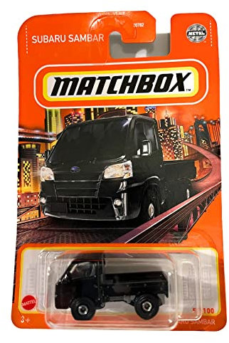 Matchbox Subaru Sambar 57/100 schwarz