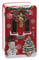 POWERHAUS24 Blechdose winterliche Haustür, Geschenk, Aufbewahrung, Deko, Spielzeug, ohne scharfe Kanten, lebensmittelecht, ca. 20,5 cm x 12 cm, 2 Rezepte inklusive