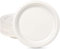 Platos desechables 150 unidades de papel 23 cm blanco redondo desechable pequeño caña de azúcar desechable vajilla desechable platos de fiesta biológicamente biodegradables desechables platos de
