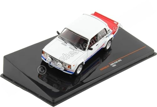 ixo models Lada 2105 VFTS 1983 weiß rot blau Modellauto 1:43