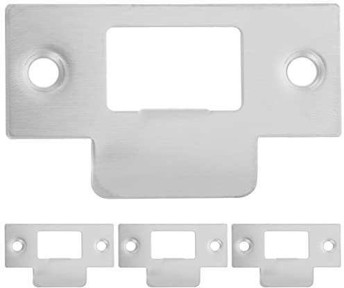 VILLCASE 4pcs Cam Block Door Knob Fixing Plate Door Hinge Repair Plate Door Reinforcement Plate Deadbolt Installation Kit Door Repair Deadbolt Plate Door Latch Plate Smart U Extender Rv
