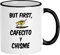 Casitika Taza de café divertida Cafecito y Chisme, taza de café latino/mexicano mamá o tia, 11 oz