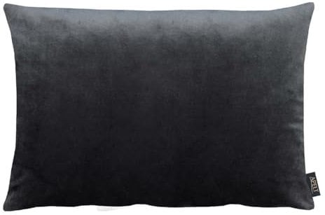 APELT Dekokissenhülle Arte Uni anthrazit-schwarz, Dekokissenhülle 41x61 cm
