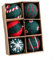 Zoegneer Weihnachtlicher Wollfilzball aus Filz für Weihnachtsbaumdekoration, Hochzeitszeremonie, Brautparty, Party, Zuhause, Garten, Dekoration, hängende Dekoration (A)
