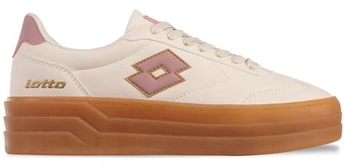 Lotto Stylecode: 2400480W STACKY RB Women Sneaker mit modischer Plateausohle und Relieflogo