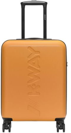 K-way K-AIR Trolley cabina rigido da viaggio, dimensioni perfette per essere trasportato in cabina. L'accessorio presenta quattro ruote per la massima libertà di movimento, due tasche con zip all'int.