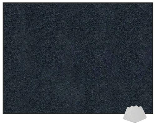 SZZEUOA Alfombras Acusticas, 120 x 100 cm Alfombra Bateria Electronica, Alfombra para Bateria Acustica, Alfombrilla para Batería, Alfombrilla Insonorizada, Alfombras Rectangulares Antideslizantes