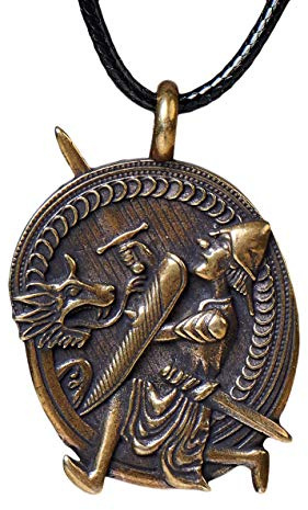 Baldur Jewelry Wikinger Sigurd Schmied Hylestad Anhänger Halskette Amulett Charm Schmuck (Sterling Silber)