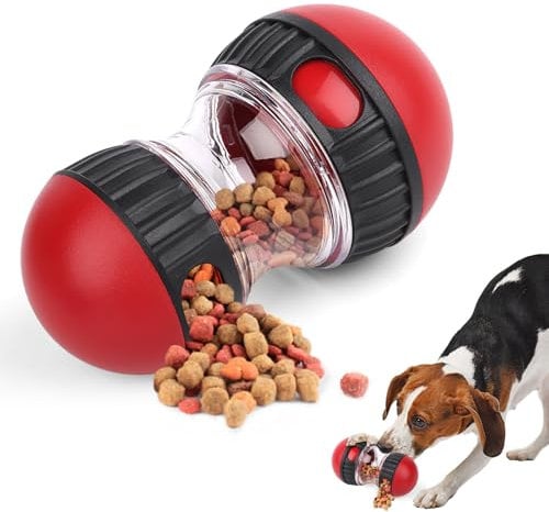 VMUTGA Jouet interactif pour Chien, Distributeur de Friandises, Favorise l'intelligence - Améliore la Digestion, Mangeoire pour Chien, pour Tout Type de