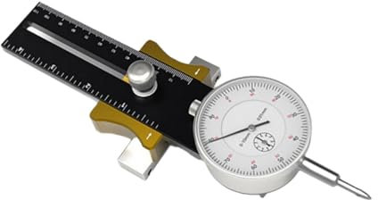 Baoblaze Table Saw Alignment Gauge Dial Indicator Aligning and Calibrating Woodworking Tool Calibrator for Band Saw Workshop Machinery