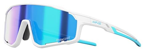 KAPVOE Gafas Ciclismo Niño Polarizadas Gafas Deportivas Bici Béisbol Sóftbol Monopatín Correr Niños 3-12 Años - K9033