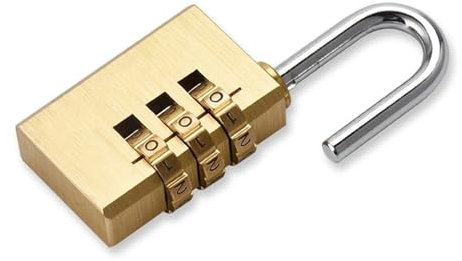 FS-3-75mm Solid Brass Copper Padlock Code Lock 1Pcs