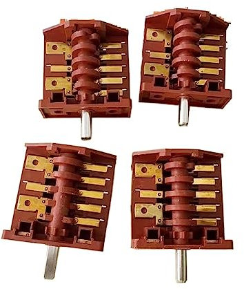 MOUKWLEK 1 Stück Drehschalter Potentiometer Elektrischer Keramikofen Kocheimer Waschmaschine Heizung Luftkühler Netzschalter