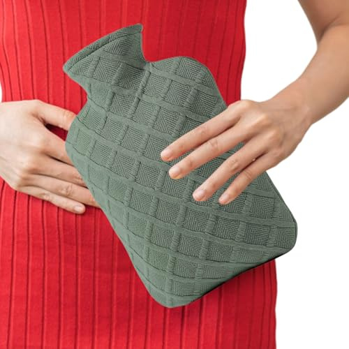 Hot Pack – Premium-PVC-Material, Schmerzlinderungshilfe, warme Therapie-Tasche, auslaufsichere Wärmespeicherungshülle, für Krämpfe, Rücken, Nacken, Schulter, Reisen, Kinder, Camping, Büro, Schule