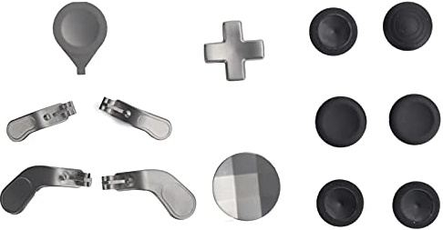 Generic ONE Series 2 Controller-Thumbsticks-Set, Anpassbare Höhe der Tasten und Thumbsticks für Verbesserte Gaming-Leistung, Metall-Gamepad-Zubehör-Ersatz