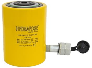HYDRAFORE Einzelwirkender Hydraulikzylinder (30 Ton, 50 mm) (YG-3050)