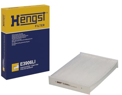 HENGST - Innenraumfilter E3906LI - Luftfilter für den Innenraum mit Pollenfilter - Filtert Staub & Pollen für Allergiker - Für saubere Luft im KFZ - Automotive Zubehör für Fahrzeuge