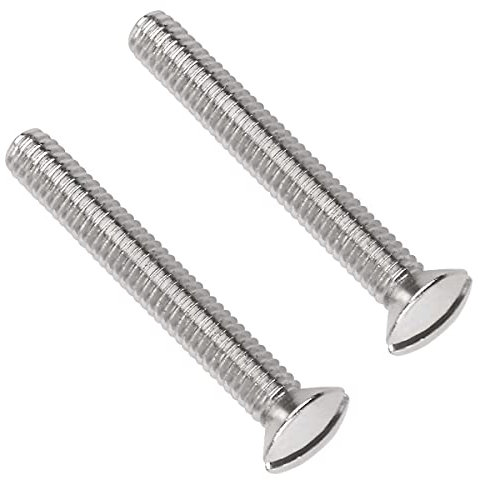 Nartel® M3.5 (3.5mm x 50mm) Slotted Raised Countersunk Electrical Socket Screws (Pack of 10)