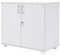 Panana 2 Door Wood File Cabinet With Lock, Office Storage Cupboard Lateral Filing Cabinet Organizer For Home Office (White)