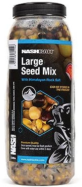 A4L Nash Bait Samenmischung, groß, 0,5 l oder 2,5 l, 500 ml