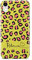 iCaseDesigner Personalised Name with Heart Animal Print Phone Case Compatible with iPhone XS Max. 5. Mustard & Pink Leopard
