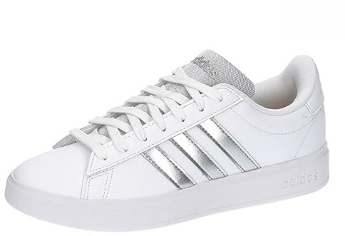 Adidas Shoes - Low (Non Football) Grand Court 2.0, FTWR White/Silver Met./Silver Met., ID4485, 7