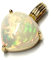 Anhänger 585/- Gold Edelopal (ethiopisch) tropfenform Kettenanhänger Rarität Unikat