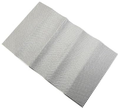 Qeunrtiy Protector TéRmico de Aluminio Repujado, Protector TéRmico del Tubo de Escape y Placa de Aluminio con Aislamiento TéRmico General para AutomóViles
