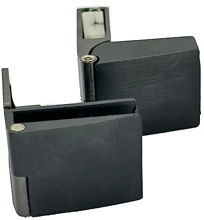 2pcs Glastür Scharnier Glas Schrank Tür Weinkühler Glas Display Scharnier Clip 3-5MM