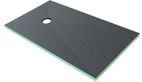 1500x900x40mm Wet Room Wetroom Shower Tray Kit with Waste