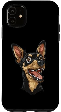 Hülle für iPhone 11 English Toy Terrier | Cartoon Artwork