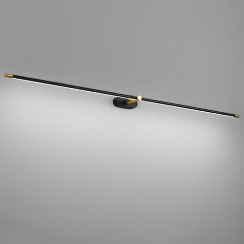 Jadssox LED-Badezimmer-Waschtischleuchte, lineare Bad-Waschtisch-Beleuchtungsleiste über dem Spiegel, minimalistische Schminkspiegel-Lampe, lange Streifen-Waschtisch-Wandleuchten für Waschraum-Ankleid