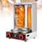 HNBYLMM Shawarma Machine Gas Vertical Doner Kebab Machine Doner Kebab Machine Vertical Rotisserie Oven Grill Gyro Rotisserie Machine for Commercial Home Kitchen,M
