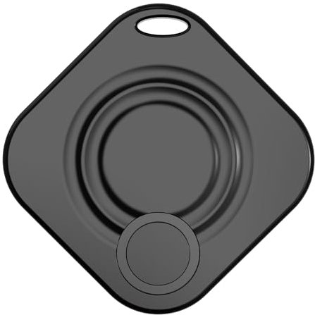 Key Finder Smart Bluetooth Tracker Item Finder Work with Apple Find My Item Locator Anti-Lost Device for Keys, Bags and More Global Positioning iOS Only