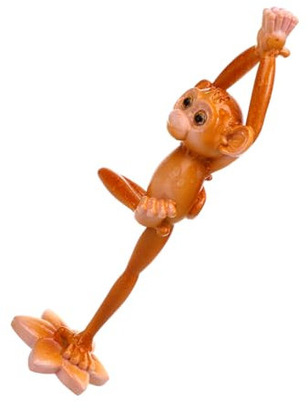 HYTROVE Yoga AFFE Harz AFFE Figur Für Bücherregal Desktop Home Decor