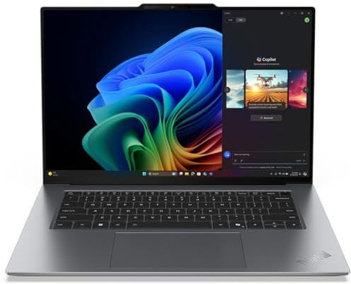 Lenovo ThinkPad X9-15 Gen 1 21Q60026US 15.3 Copilot+ PC Notebook - 2.8K, Intel Core i5 226V, Intel Evo Platform, 16GB, 512GB SSD, English Keyboard, Black, Arctic Gray