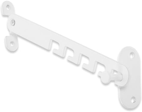 COYUN Limitador de Ventana Abatible, Limitador Apertura Ventanas Retenedor Ventana con Tornillos, Bloqueo de Seguridad Restrictor de Ventana, para Ajustar Las Aberturas de Las Ventanas(Blanco)