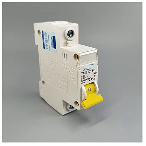 Fusible 1P DC 250V Disjoncteur MCB Courbe C à courant continu unipolaire for PV(1P 16A)
