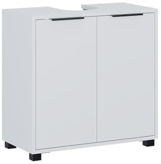 Vicco Waschbeckenunterschrank Alina, Weiß, 60 x 60 cm