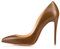 EDEFS Klassische Damen Pumps Hochzeit High Heels Braun Größe EU38