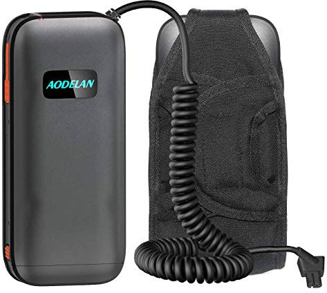 AODEL AN Externe Blitz_Akkus - Blitzschuh Speedlite Akku-Powerbank, leichtes tragbares Akku- Gehause, kompatibel mit Sony, Ersetzt Sony FA-EB1AM FA-EB1 haoxi P12 Flash Akku Pack