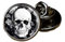 Death Devil Épinglette tête de mort, épingle à cravate tête de mort, accessoires crâne, Métal