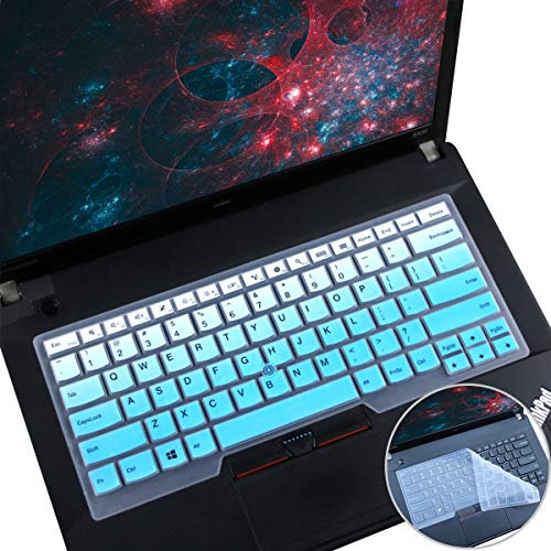 2 Pack Keyboard Cover for Lenovo Thinkpad X1 Carbon 14 2017-2019 5th/6th/7th, ThinkPad X1 Yoga 2017 Gen, New S2, ThinkPad A475 L460 L470 T460 T460p T460s T470 T470p T470s 14 inch