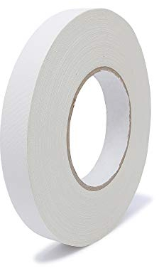 gws Gewebeklebeband 1 Rolle, premium Panzertape in Profi-Qualität mit Natur-Kautschukkleber, Wasserdicht, Breite: 19mm Länge: 50m, Farbe: Weiß