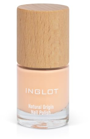 Inglot, Natural Origin Nagellack, mit 77% Inhaltsstoffen Natürlichen Ursprungs, Extrem Langlebig, Abriebfest, Farbe und Glanz bis zu 6 Tagen, Vegan, 9 ml : 002