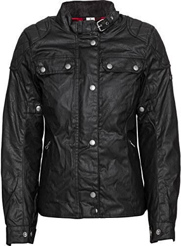 Spirit Motors Disaster Dolly Damen Textiljacke - Wasserdicht - Protektoren schwarz S
