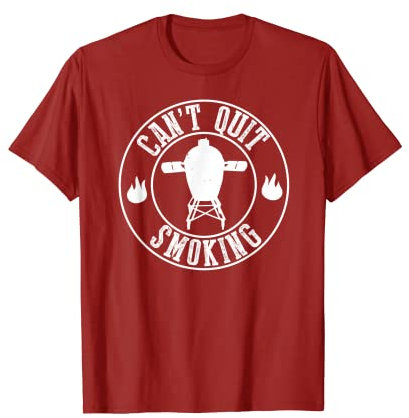 Funny BBQ Grilling Big Egg Smoker Accessories Fan T Shirts T-Shirt