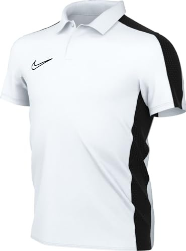 Nike Short-Sleeve Polo Y Nk Df Acd23 Polo Ss, White/Black/Black, DR1350-100, XS
